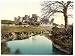 The castle, Caerphilly, Wales wall sized print (photochrom) photochrome , 14x18
