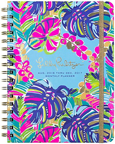 Lilly pulitzer 2016-2017, 17 month planner, exotic gard…