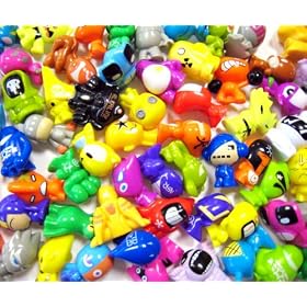 GoGo's Crazy Bones 30 Assorted + 30 Stickers