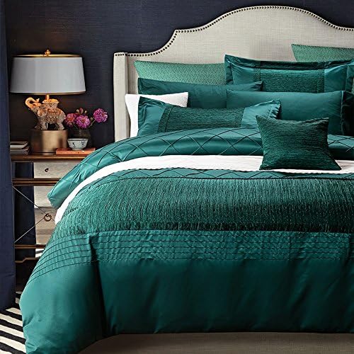 Bedding Set,100% Cotton 1017-Piece Duvet Cover Sets,Sheet Set European Cotton Cotton Twill Four Set King