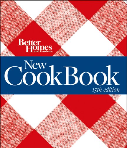 Better Homes and Gardens New Cook Book, 15th Edition (Better Homes & Gardens Plaid)