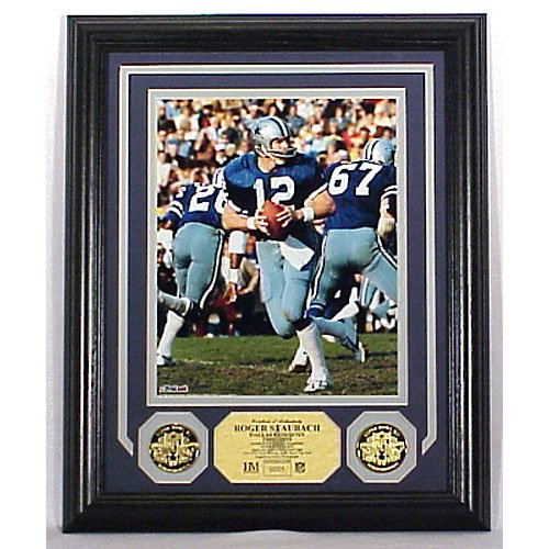Highland Mint Dallas Cowboys Roger Staubach Legends Photomint