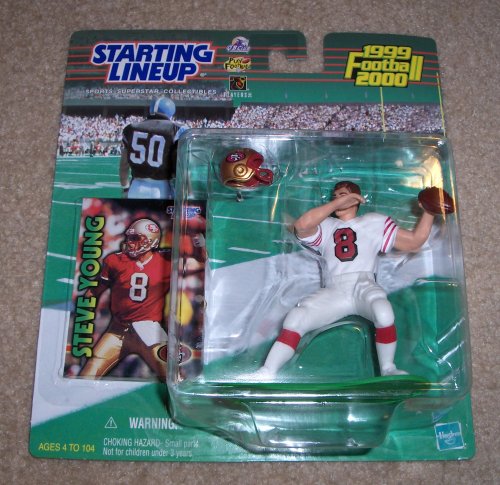 Childrens Toyshop  Toys : 1999 Steve Young NFL Starting Lineup Figure