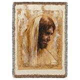 Portrait of Jesus Throw