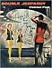 1952 Galaxy Double Jeopardy Vintage Science Fiction and Fantasy Book Cover Art Poster
