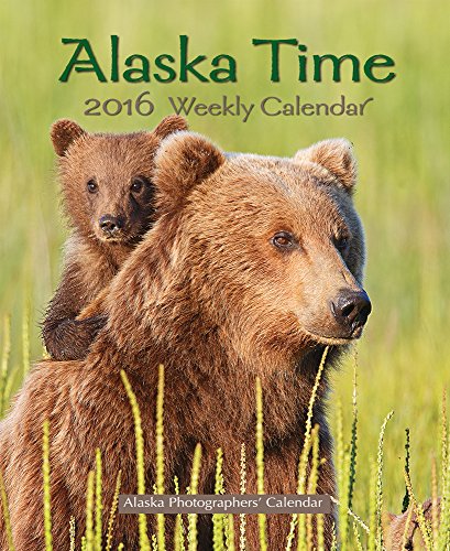Alaska Time 2016 Weekly Calendar