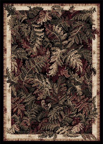 Home Dynamix Area Rugs: Optimum Rug: 11033-450 Black: 7'8x10'4 Rectangle
