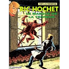 Ric Hochet, tome 54 : Le Masque de la terreur