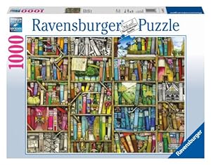 Ravensburger 19137 - Libreria Bizzarra Puzzle, 1000 Pezzi