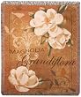 Fleur de Lis Magnolia Grandiflora Tapestry Throw