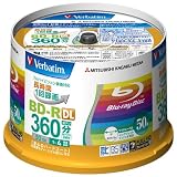 Verbatim Blu-ray Disc 50 Spindle - 50GB 4X BD-R DL - 2011par Verbatim - Mitsubishi