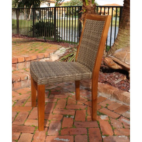 How About Panama Jack Outdoor Leeward Islands Natural Teak Side