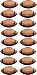 Football Cakes, Cupcakes, Cookies - Football Shaped Edible Hard Sugar Decorations (16 pcs)