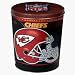 Kansas City Chiefs 3.5 gallon gift tin filled with three premium gourmet popcorn flav...
