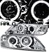 96 97 98 99 00 01 02 BMW Z3 DUAL HALO PROJECTOR HEADLIGHT LAMP