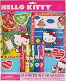 Hello Kitty Marker By Numbers-Sail Boat