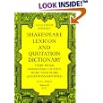 Shakespeare Lexicon and Quotation Dictionary (Volume II, N-Z)