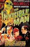 Spooky Scenes Movie Poster Wall Sticker The Invisible Man 11" X 17"IMAGE