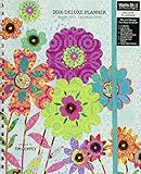 Wells Street by Lang Ladybird 2016 Deluxe Planner by Tim Coffey, August 2015 to December 2016, 7.375 x 9.75 Inches (7061026)