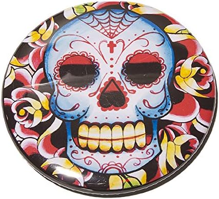 Carissa Rose Sugar Skull Pocket Mirror