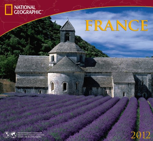 2012 France - National Geographic Wall calendar