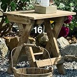 Eigenschaften Unimet  / Holzschemel/Tisch Old Finishing