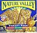 Nature Valley Crunchy Granola Bars, Variety Pack of Oats 'n Honey, Peanut Butter, and Maple Brown Sugar, 24-Count Boxes (Pack of 6)