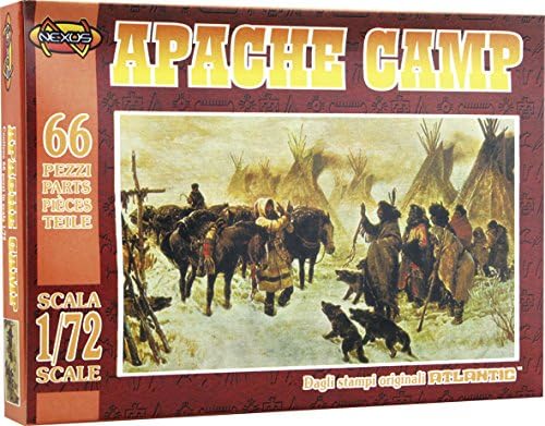 ATL015 Apache Camp 1/72 Scale Model Kit