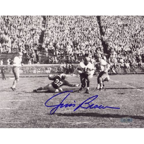 Steiner Sports NCAA Jim Brown Syracuse Run in Open Field Autographed 8-by-10-Inch Photograph
