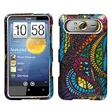 MyBat HTC HD7 Phone Protector Cover - Jamaican Fabric (Sparkle)
