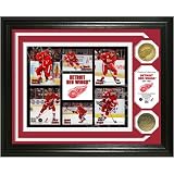 Detroit Red Wings 24KT Gold Coin Photo Mint