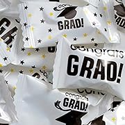 Graduation Wrapped Buttermint Creams 50 Count