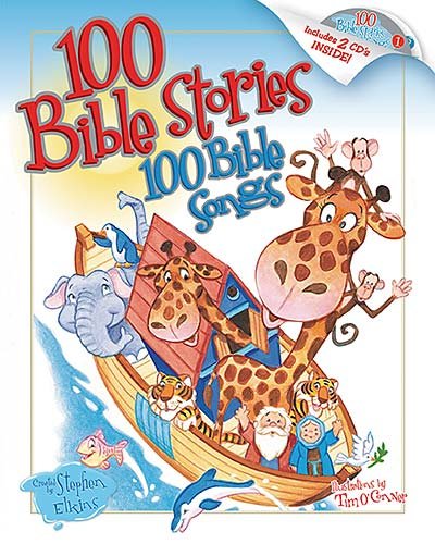 100 Bible Stories, 100 Bible Songs by Stephen Elkins