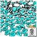 The Crafts Outlet 144-Piece Flat Back Loose Oval Rhinestones, 14mm, Crystal Clear