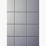 DPI-Decorative Panels Intl 836BKSPLSH Metalbrush Backsplash
