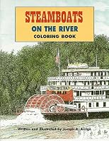 Steamboats on the River Coloring Book