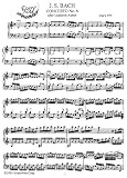Bach J.S. Concerto No. 6 in C after Unknown Author (Arr. for Piano Solo by J.S. Bach): Instantly download and print sheet music