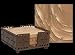 THIRSTYSTONE COASTER SET * NATURALS * CINNABAR