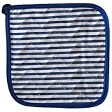 Now Designs Royal & White Stripe Potholder