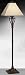 Complements 21501SLH Wrought Iron Durango Floor Lamp with Light Beige Shade