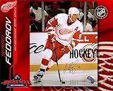 Sergei Fedorov Detroit Red Wings Autographed/Hand Signed 8x10 Photo