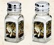 Salt and Pepper Shakers ~ Literary Cat  ~ code 250