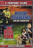  : Desert Commandos and the Steel Claw-(2 Feature Films)