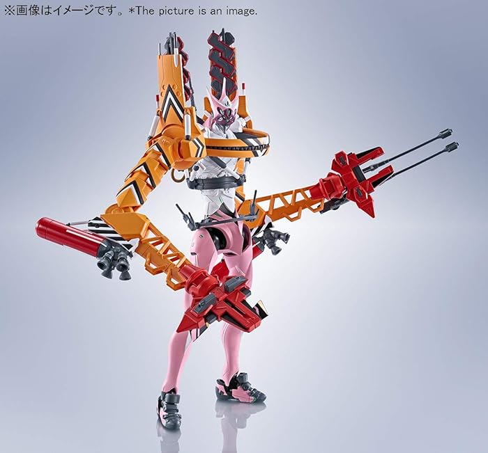 Robot Spirits(Side EVA) R-272 Multipurpose Humanoid Decisive Weapon,Artificial Human Evangelion Production Model Custom Type-08 Beta Improvised Combat Configuration