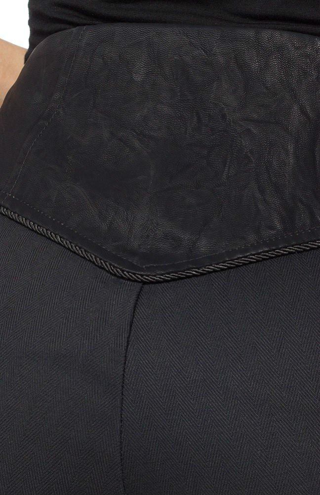 Lip Service Herringbone High Waisted Vintage Steampunk Goth Shorts