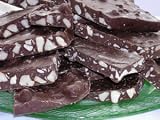Maine Cottage Foods Sugar Free Dark Chocolate Almond Bark 8 oz. bag - NO MALTITOL