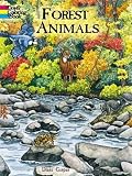 Forest Animals Coloring Book (Dover Coloring Book)