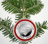 San Diego Padres Highland Mint Silver Coin Ornament