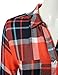 JJ Perfection Womens Plaid Herringbone Button Down Chest Pocket Collar Shirt