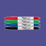 SAN37401 MARKER,SHARPIE,CD DVD,TWIN-TIP,BLK by Sanford